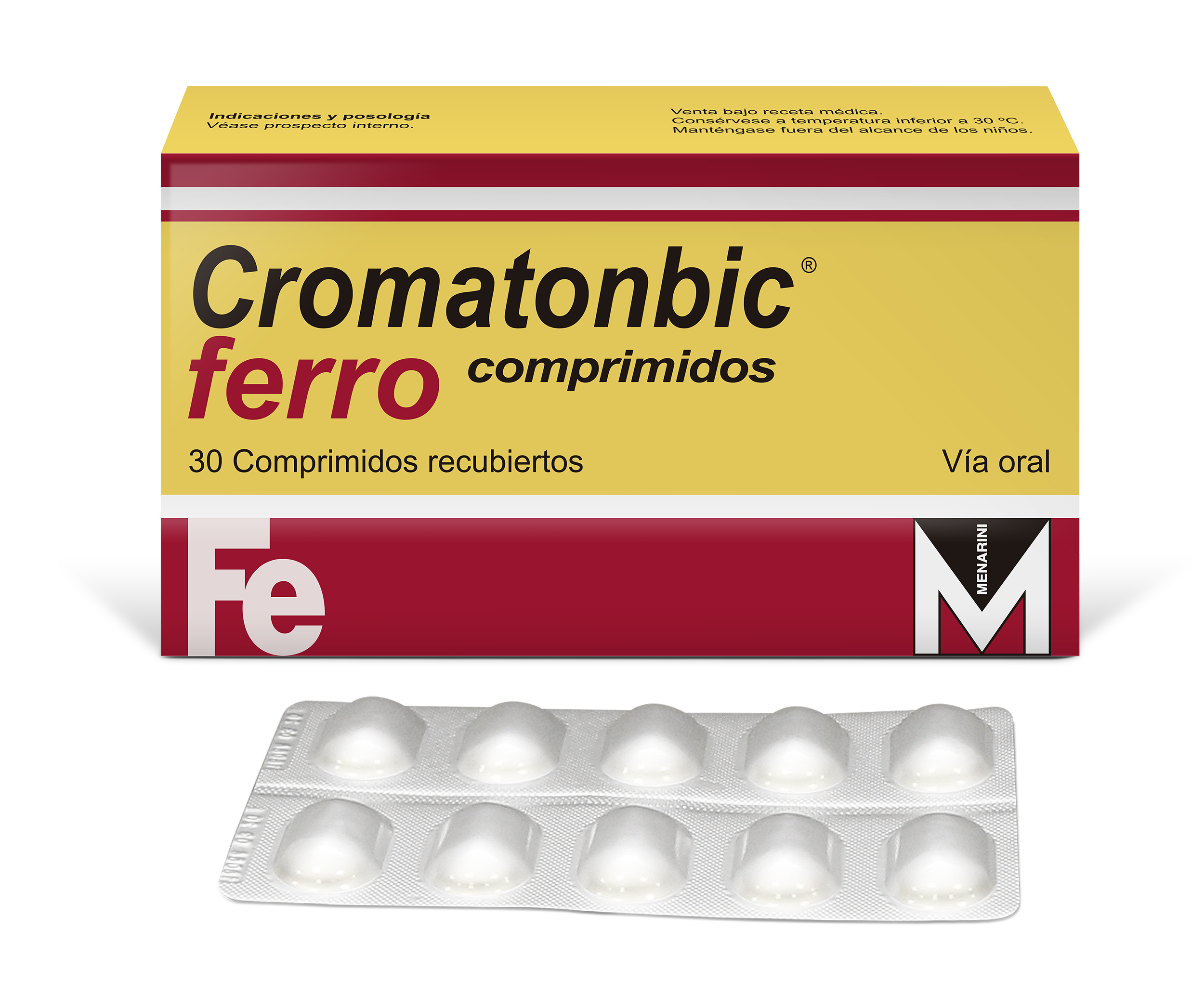 Cromatonbic Comprimidos Composicion3D. fin